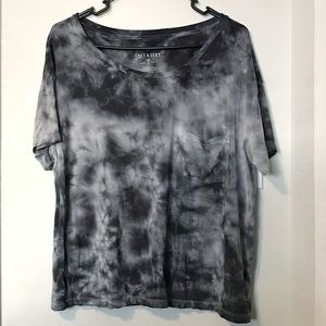 American Eagle Tie-dye Top